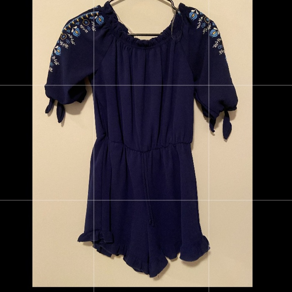 CUTE Blue Romper